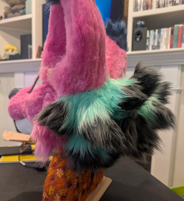 Kai the Kitsune (Head Only). Project started in March 2025.